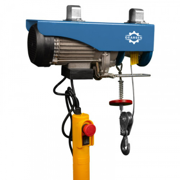 Мини электрическая таль стационарная GEARSEN PA 220В, 125/250кг, 12/6м HV Market