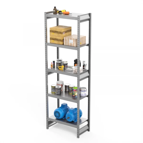 Стеллаж грузовой СГ Ультра (2500х1200х600) 5 ярусов, цинк