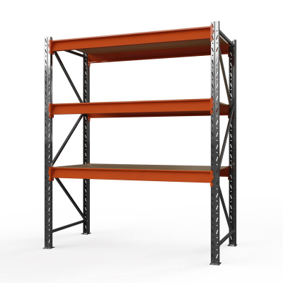 Стеллаж металлический ОПТИМА, 2500х2500х785 мм. Полки: 3 шт. фанера