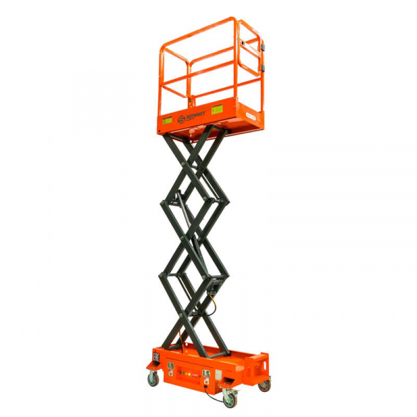 Подъемник ножничный несамоходный SJY-0.3-3.9 (AC&DC, 300 кг, 3,9 м) SMARTLIFT (SMART) HV Market