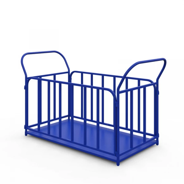 Тележка платформенная с трубчатыми бортами ТБ 6 (800х1200) без колес HV Market