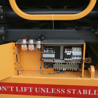 Подъемник ножничный несамоходный SJY-0.5-9 (AC&DC, 500 кг, 9 м) SMARTLIFT (SMART) HV Market