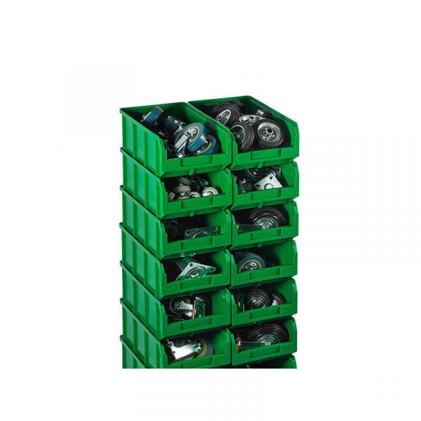 V-3 Пластиковый ящик зеленый, (342х207х143) 9,4 литра HV Market