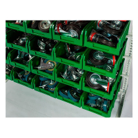 V-3 Пластиковый ящик зеленый, (342х207х143) 9,4 литра HV Market