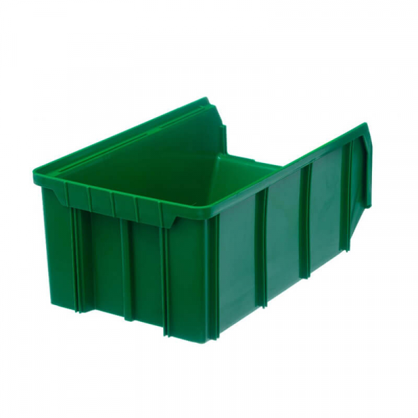 V-3 Пластиковый ящик зеленый, (342х207х143) 9,4 литра HV Market