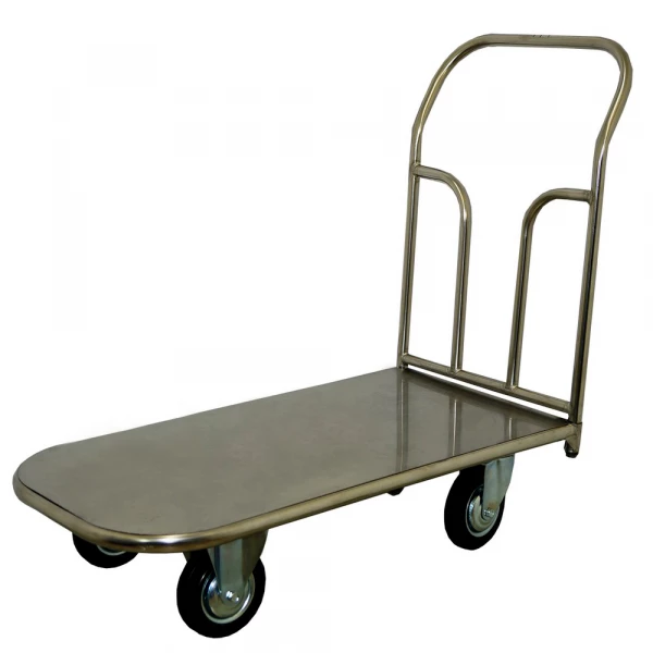 Тележка платформенная из нержавеющей стали ТП НЖ 1 (500х800) без колес HV Market