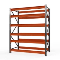 Стеллаж металлический ОПТИМА, 4000х1250х785 мм. Полки: 6 шт. без настила HV Market