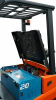 Электрический вилочный погрузчик FE4P14QC Duplex mast (Литий 412Ач, В-5000мм) HV Market
