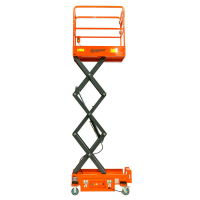 Подъемник ножничный несамоходный SJY-0.3-3.9 (220В, 300 кг, 3,9 м) SMARTLIFT (SMART) HV Market