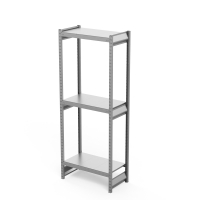 Стеллаж грузовой СГ Ультра (2500х1200х500 мм) 3 яруса, цинк (СГУ 2512053) HV Market
