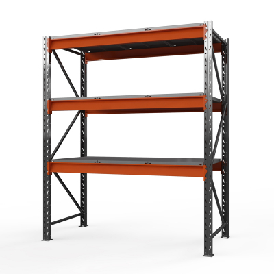 Стеллаж металлический ОПТИМА, 4000х1250х785 мм. Полки: 3 шт. метал. HV Market