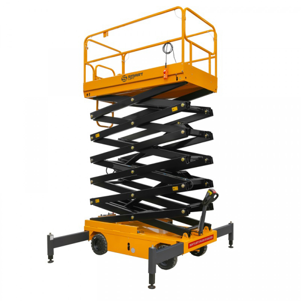 Подъемник ножничный самоходный SJY-0.3-13A (300 кг, 12,8 м) SMARTLIFT (SMART) HV Market