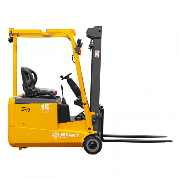 Электропогрузчик трёхопорный TKA15H (1500 кг, 3 м, li-ion 24В / 200Ач) SMARTLIFT  HV Market
