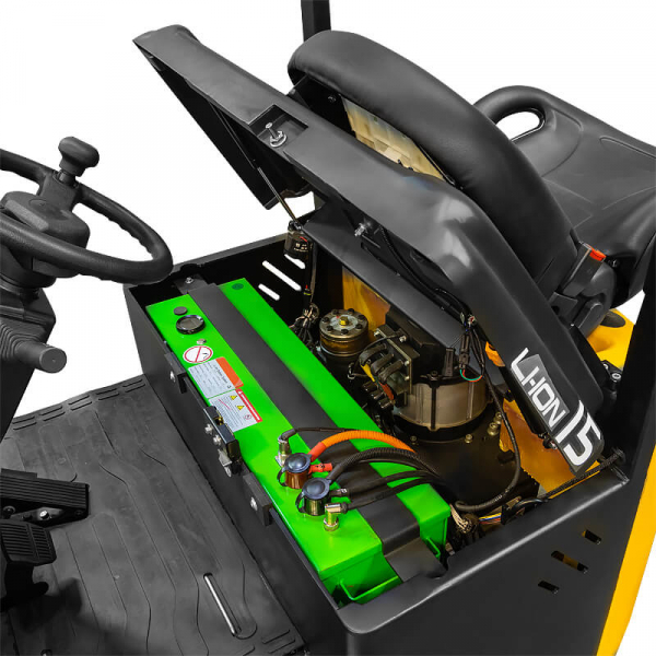 Электропогрузчик трёхопорный EFS151 (1500 кг, 4,5 м, 48В / 180Ач) SMARTLIFT HV Market