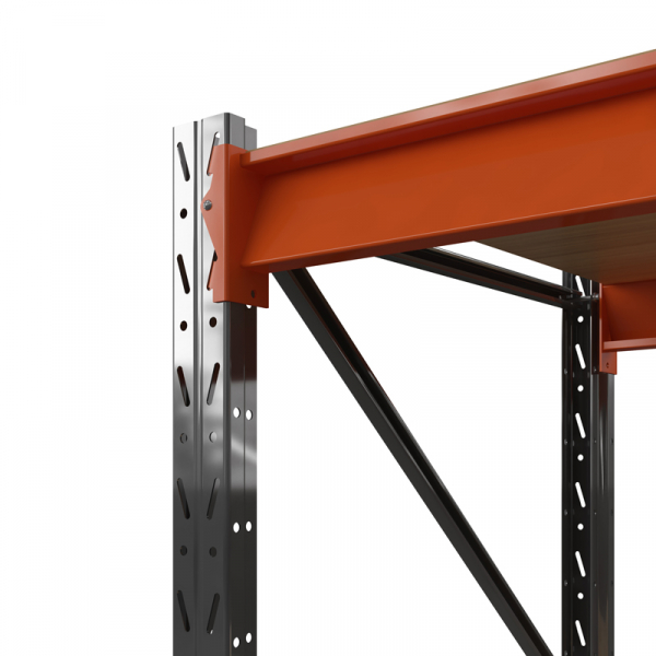 Стеллаж металлический ОПТИМА, 3000х2500х785 мм. Полки: 5 шт. фанера