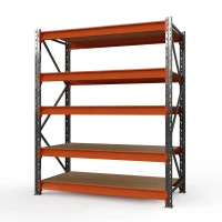 Стеллаж металлический ОПТИМА, 2500х2500х785 мм. Полки: 5 шт. фанера HV Market