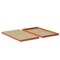 Ярус стеллажа Профи Т, фанерный настил с усилением (1540х655 мм) HV Market