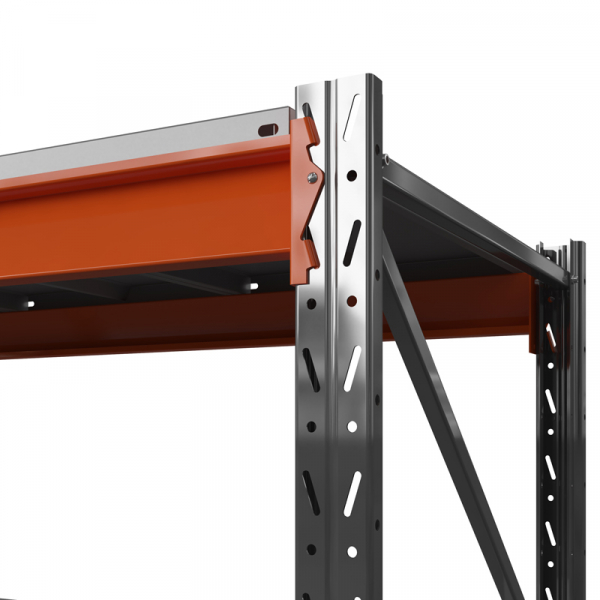 Стеллаж металлический ОПТИМА, 3500х1250х785 мм. Полки: 4 шт. метал. HV Market