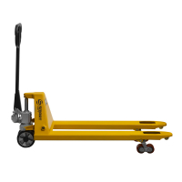 Гидравлическая тележка (рохля) SD (AC25, 2500 кг, 1150х550 мм, RDP) SMARTLIFT HV Market