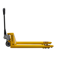 Гидравлическая тележка (рохля) SD (AC25, 2500 кг, 1150х550 мм, RDP) SMARTLIFT HV Market