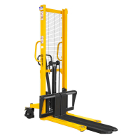 Ручной гидравлический штабелер SDA 1516 (1500 кг, 1,6 м, вилы 300-850 мм) SMARTLIFT (SMART) HV Market