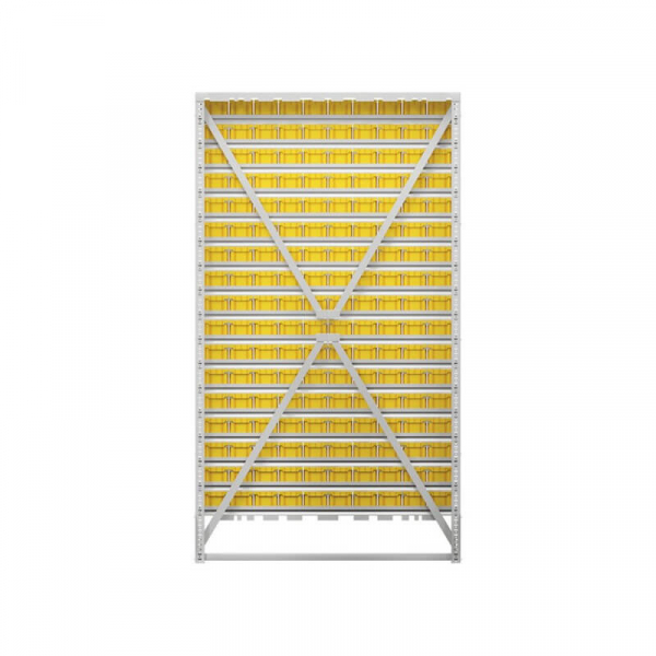 Стойка 1150х2000 односторонняя В1-17-00-00  (желтый) HV Market