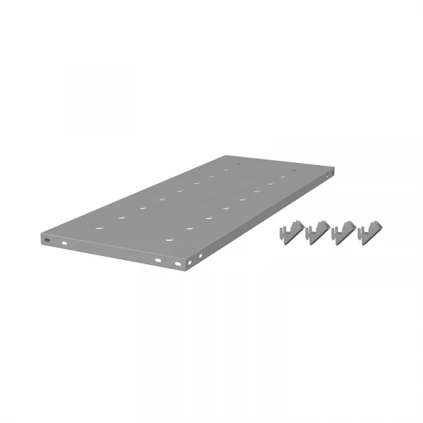 Полка ТСУ 1000/800/300 перфорированная с кронштейнами, набор HV Market