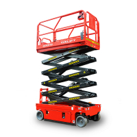 Самоходный ножничный подъемник QXE 12320H OXLIFT 10000 мм 320 кг HV Market