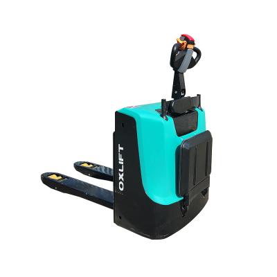 Самоходная тележка OXLIFT TX20EL 2000 кг Li-ion с платформой для оператора HV Market