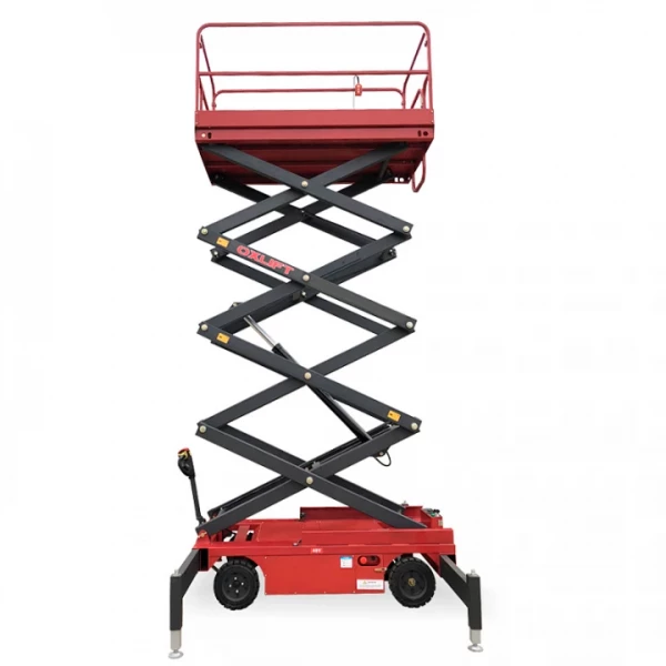 Самоходный ножничный подъемник QZ-030-075 OXLIFT 7500 мм 300 кг