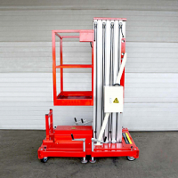 Телескопический одномачтовый подъемник ZX-1-100 OXLIFT 10 м 125 кг HV Market