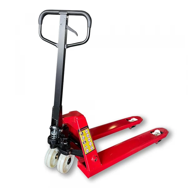 Ручная гидравлическая тележка OXLIFT OX25P-NL Premium 2500 кг, нейлон HV Market