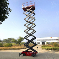 Самоходный ножничный подъемник QZ-030-110 OXLIFT 11000 мм 300 кг HV Market