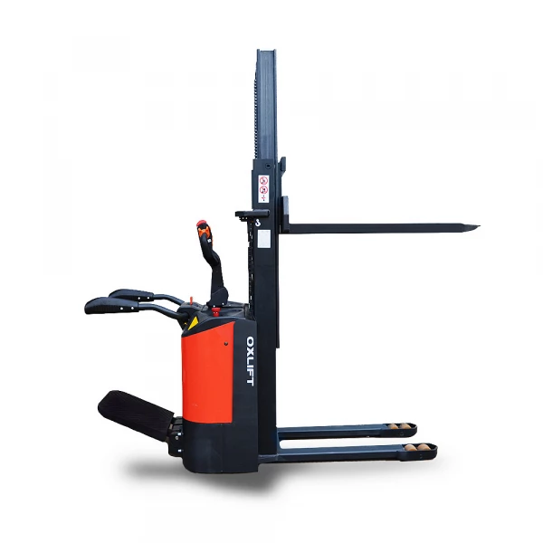 Самоходный штабелер OXLIFT BX1526E 2600 мм 1500 кг с платформой для оператора HV Market