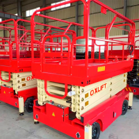 Ножничный подъемник QX-050-140 OXLIFT 14000 мм 500 кг HV Market