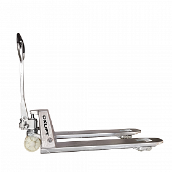 Ручная гидравлическая тележка c гальваническим покрытием OXLIFT OX25-GAL 2500 кг HV Market