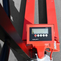 Ручная гидравлическая тележка с весами OXLIFT OX25V 2500 кг HV Market