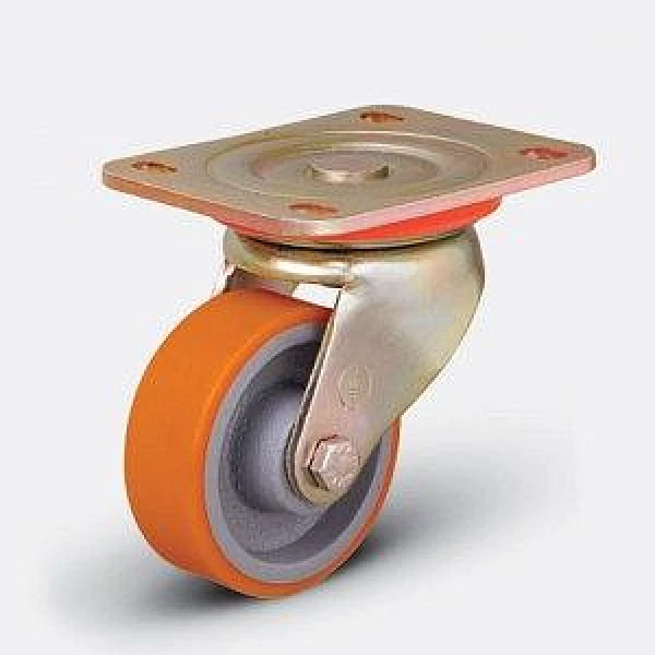 Колесо большегрузное полиуретановое поворотное ED01 VBP ⌀ 80 HV Market