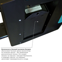 Самоходная тележка с платформой PROLIFT PRO SRT20 li-ion HV Market