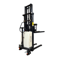 Электрический штабелер PROLIFT M2 SPN 1025 с раздвижными вилами HV Market