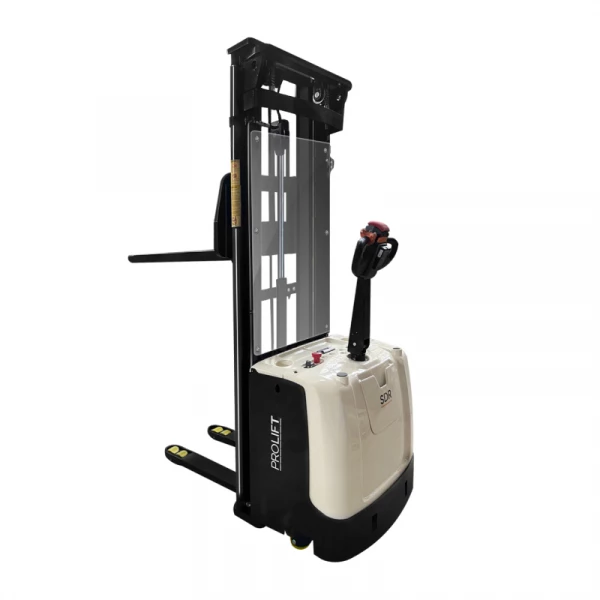 Самоходный электроштабелер PROLIFT M2 SDR 1645 со свободным подъемом HV Market