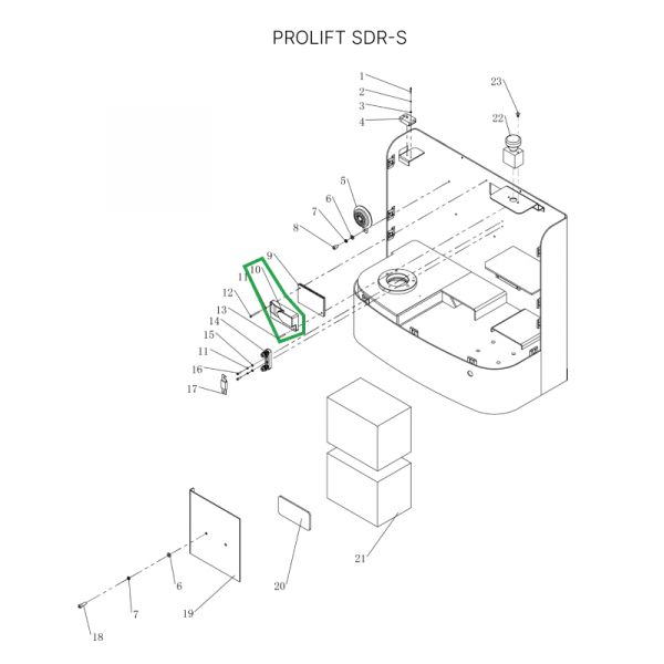 Контроллер для штабелеров SDR-S