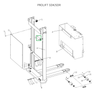 Датчик каретки вил для штабелеров SDR/SDK с FFL HV Market