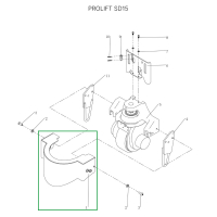 Кожух моторного отсека для тележек SD15 HV Market