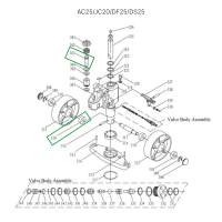 Подшипник подвильного ролика для гидравлических тележек AC25, DF25, JC20, AC30 HV Market