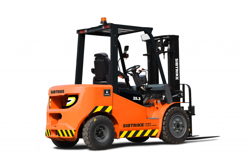 Вилочный дизельный погрузчик SIBTRIKE D25/3 2500 кг